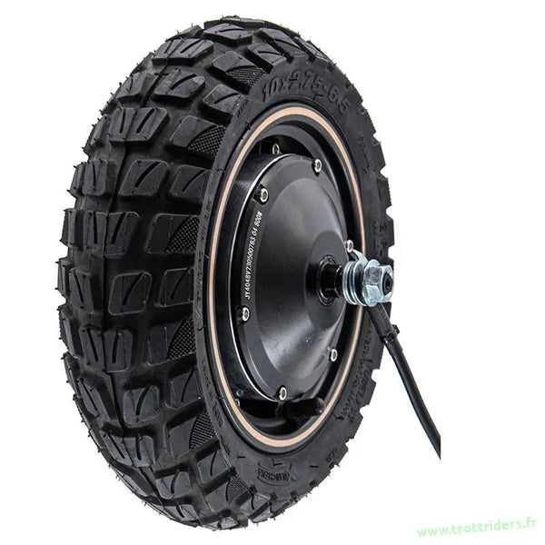 Pneu tubeless tout-terrain avec moteur électrique 48V 800W pour trottinette tout-terrain