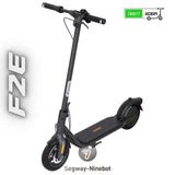 Trottinette électrique noire Ninebot F2E F2E pour une mobilité urbaine efficace