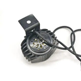 Phare LED avec klaxon 12-60V, éclairage pour trottinette électrique, montage inclus