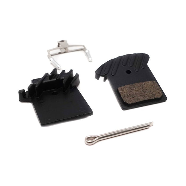 Plaquettes de frein Nutt ventilées Dualtron Thunder gros plan ailettes - TrottRiders