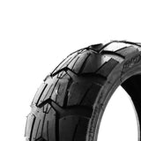 Pneu noir scooter tubeless avec bande de roulement knobby pour durabilité accrue