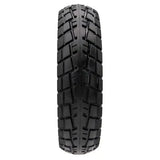 Pneu Scooter 5x2 semi offroad noir avec bande bleue, bloc tread robuste