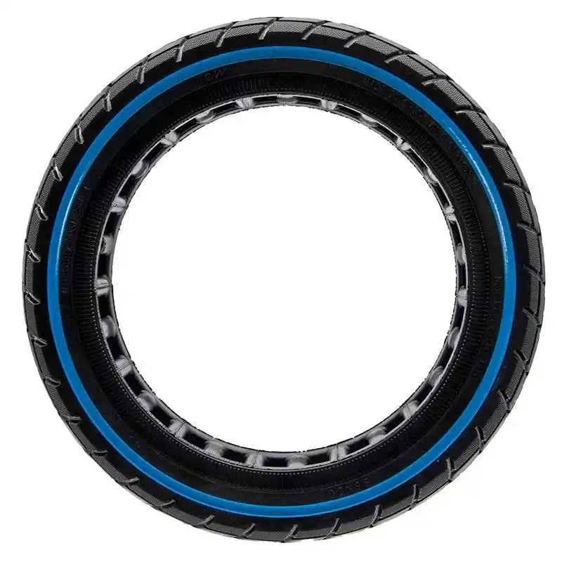 Pneu Scooter 5x2 Semi Offroad Noir Bande Bleue avec pneu noir à bande bleue semi offroad
