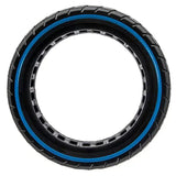 Pneu Scooter 5x2 Semi Offroad Noir Bande Bleue avec pneu noir à bande bleue semi offroad