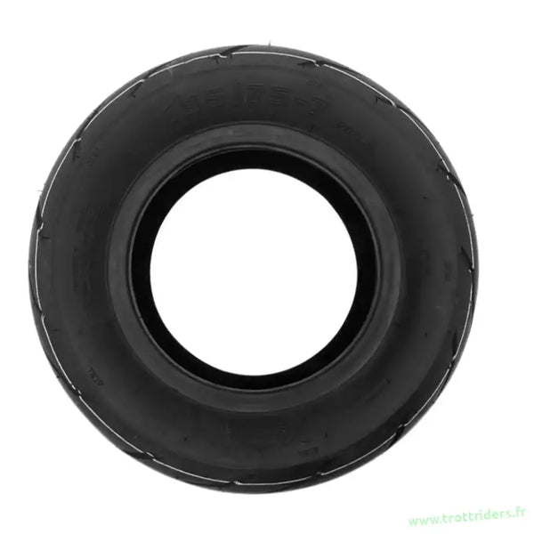 Pneu tubeless noir pour trottinette électrique Teverun Fighter en caoutchouc durable