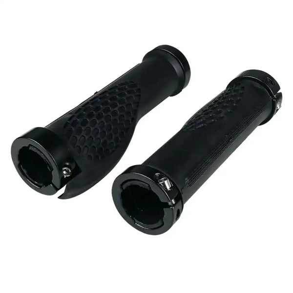 Poignées silicone vélo noires et dorées, pièces détachées trottinette électrique, achat
