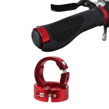 Clamper de guidon de vélo en silicone noir et doré, pièces détachées trottinette électrique