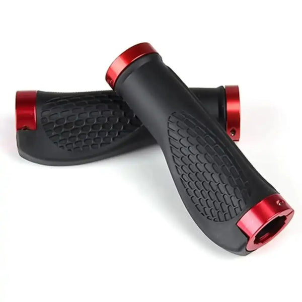 Poignées silicone vélo noires et dorées pour poignée ergonomique de vélo, pièces détachées trottinette électrique