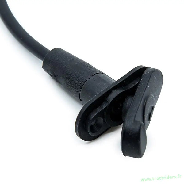 Câble en caoutchouc noir avec clip de fixation pour port de charge officiel Kukirin