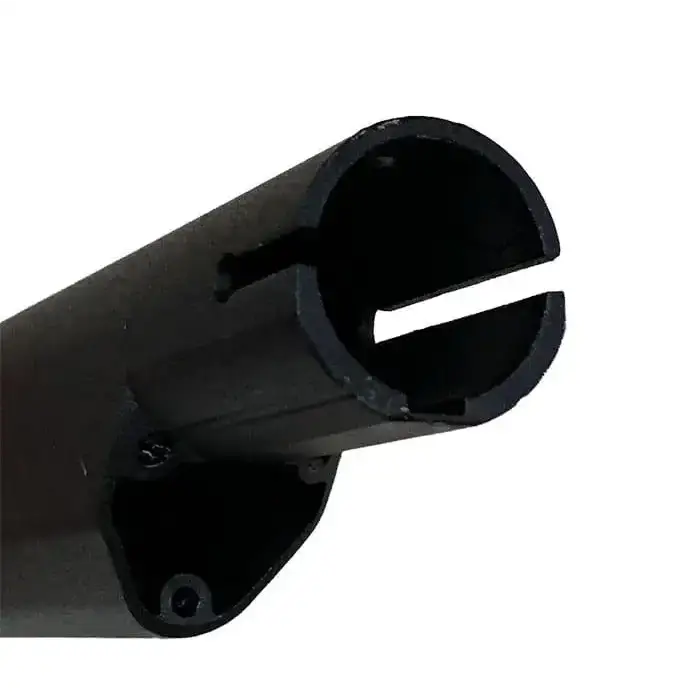 Tube cylindre noir à fente avec support pour Potence Iscooter IX3 pièces détachées