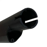 Tube cylindre noir à fente avec support pour Potence Iscooter IX3 pièces détachées