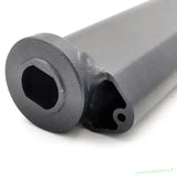 Potence Urbanglide axe 19x16mm 51cm avec tube gris en métal à ouverture hexagonale