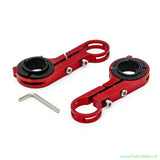 Clamp de guidon en aluminium anodisé pour trottinette électrique, accès couleurs disponibles