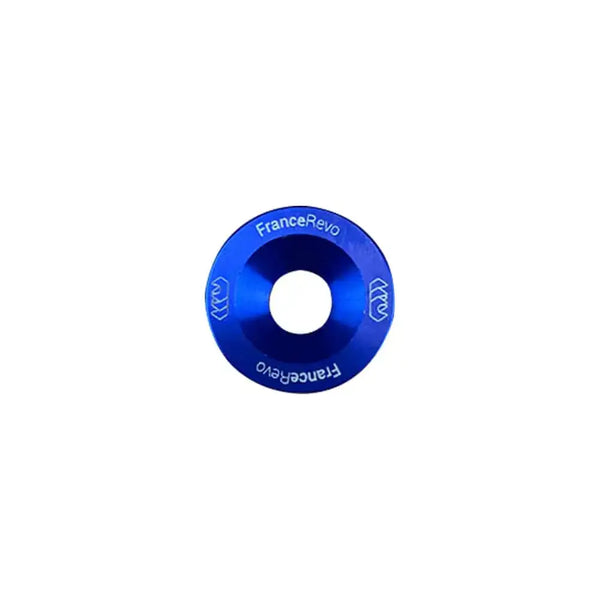 Capuchon de direction bleu pour trottinette électrique avec touche personnelle Rondelles de deck x10