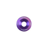 Rondelles de deck x10 avec washer métallique violette pour trottinette électrique style personnelle