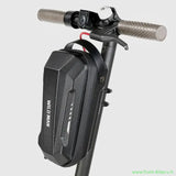 Sacoche Wildman noire pour trottinette, bagage 3 litre, idéale pour vélo