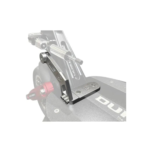 Support amortisseur de direction Dualtron pour trottinette électrique avec repose-pieds en argent