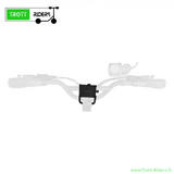 Support téléphone GUB Pro 3 avec poignée noire pour support téléphone GUB Pro