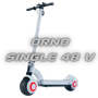 White electric scooter Trottinette électrique Orno Single 48V pour liberté urbaine