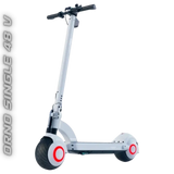 Image de la trottinette électrique Orno L’ORNO SINGLE 48V blanche, liberté urbaine