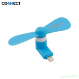 Ventilateur USB C bleu pour refroidissement, pièces détachées trottinette électrique